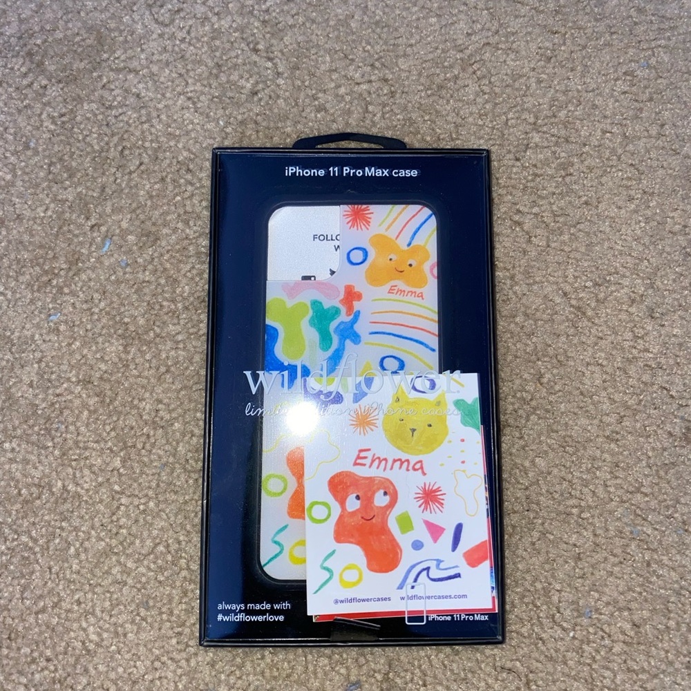 Wildflower iPhone 11 pro max case